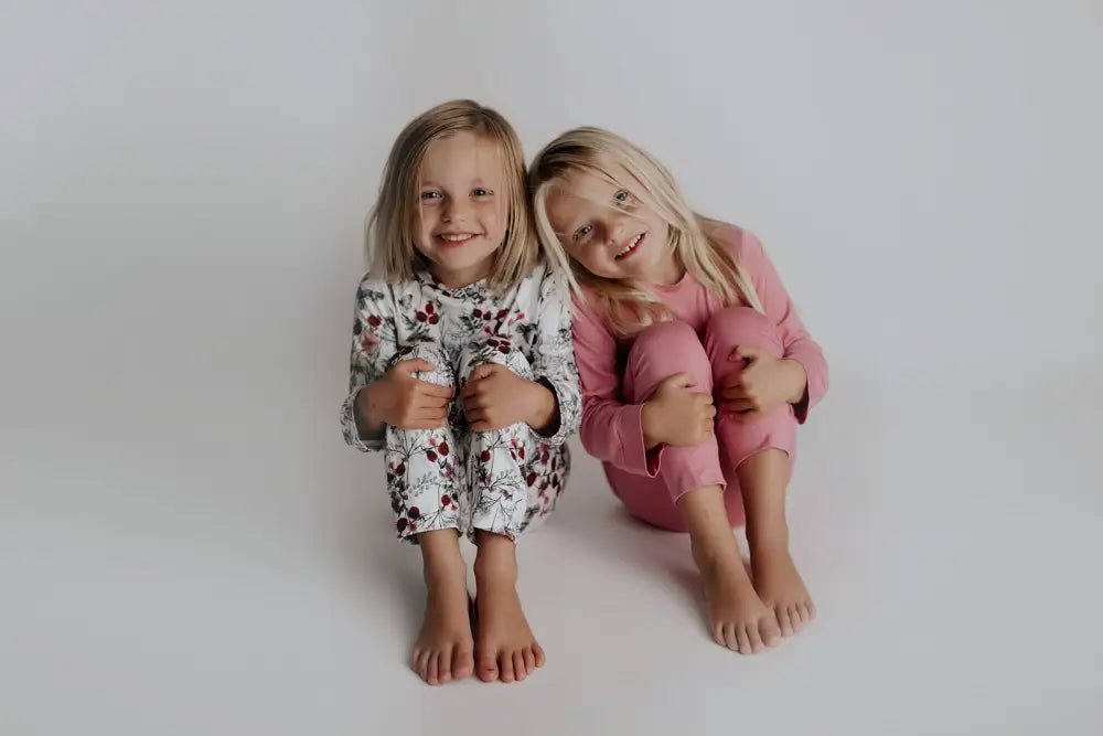 Floral Girls Kids Pajamas by Three Little Tots - Baby Pajamas