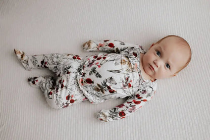 Floral Girls Kids Pajamas by Three Little Tots - Baby Pajamas