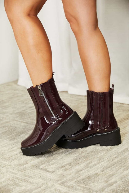 Forever Link Side Zip Platform Boots | Boots | 2