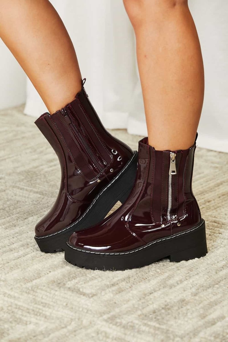 Forever Link Side Zip Platform Boots | Boots | 1