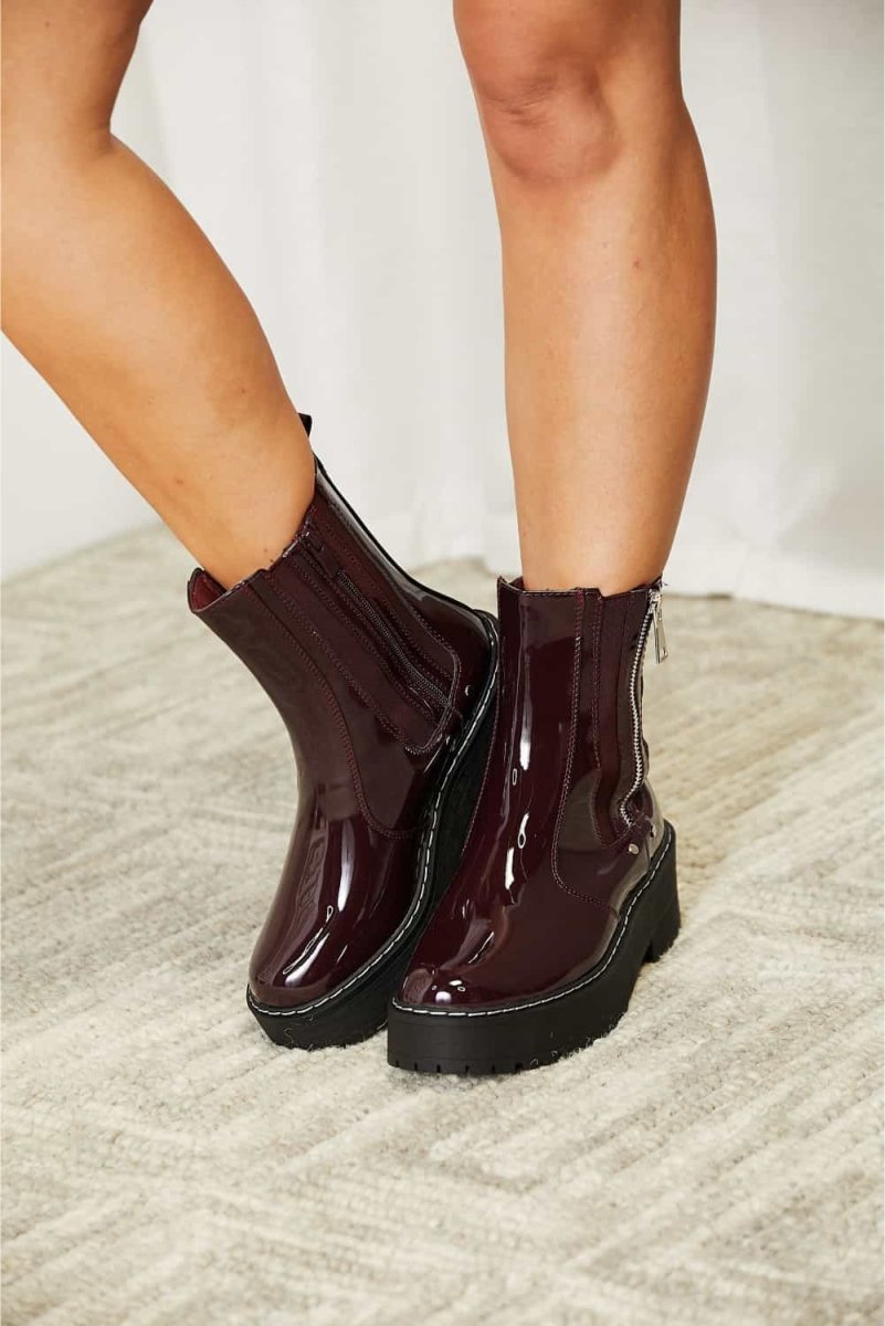 Forever Link Side Zip Platform Boots | Boots | 5