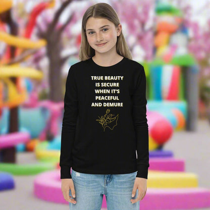 Fruit Bearers True Beauty Girl's Long Sleeve T-Shirt | T-Shirts | 1