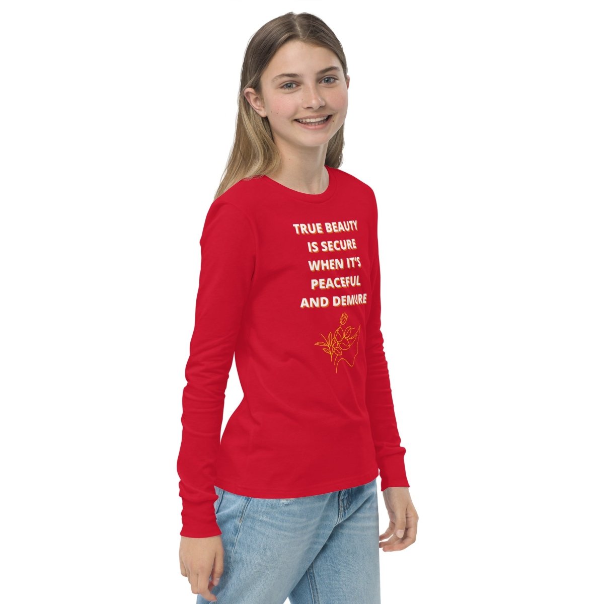 Fruit Bearers True Beauty Girl's Long Sleeve T-Shirt | T-Shirts | 18