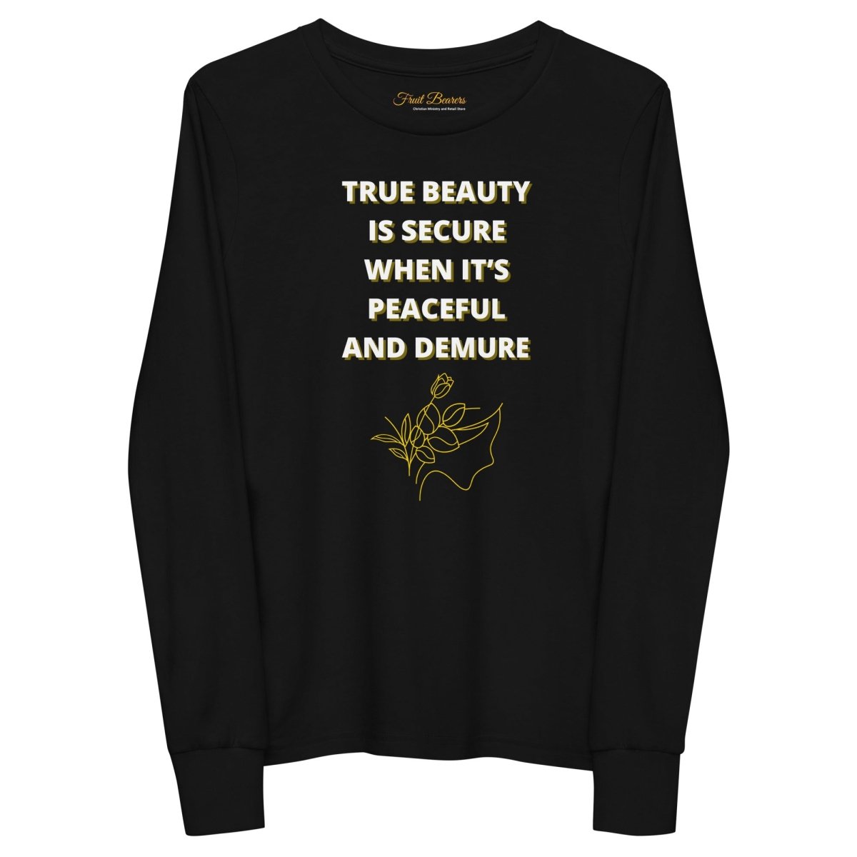 Fruit Bearers True Beauty Girl's Long Sleeve T-Shirt | T-Shirts | 19