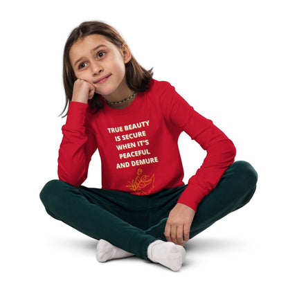 Fruit Bearers True Beauty Girl's Long Sleeve T-Shirt | T-Shirts | 23