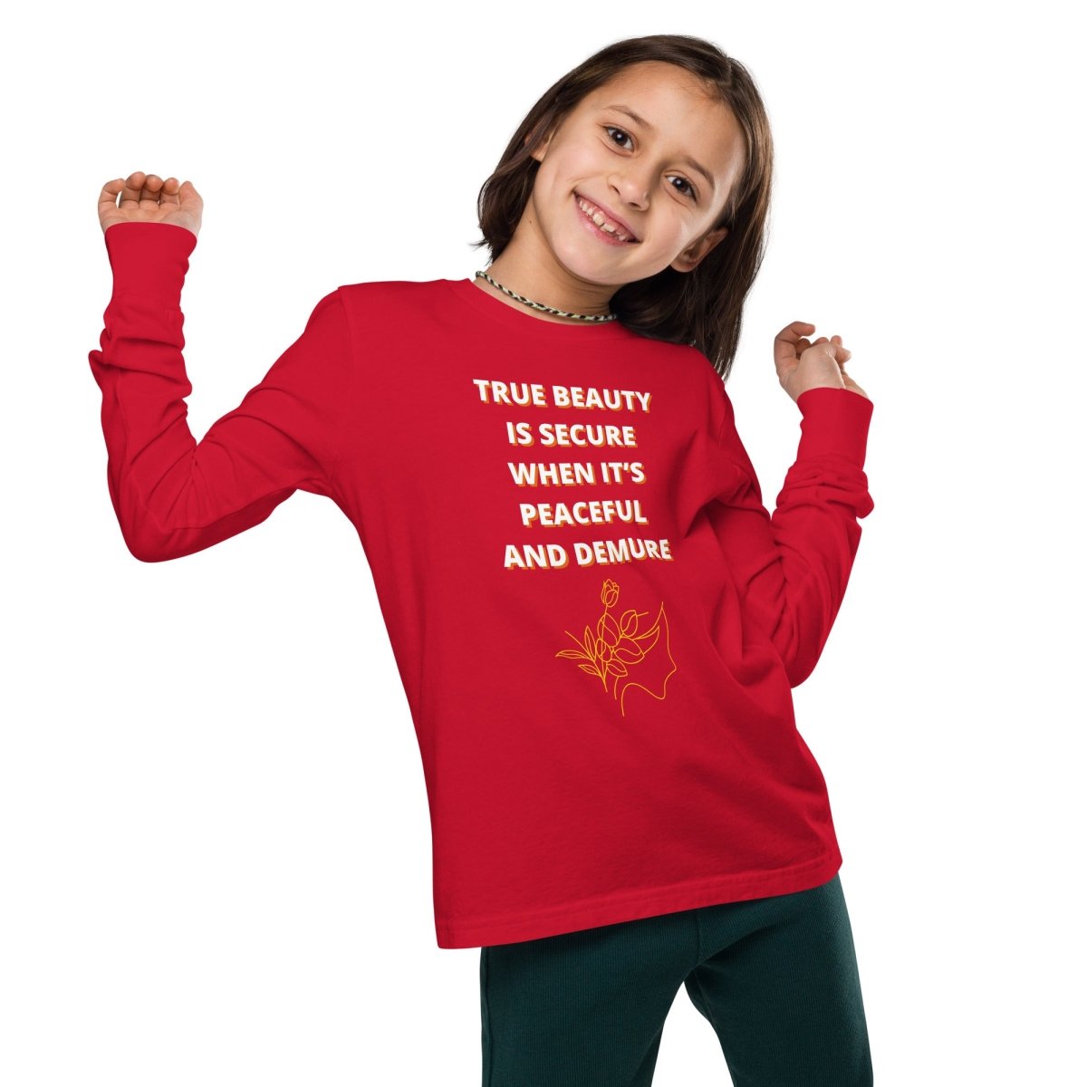 Fruit Bearers True Beauty Girl's Long Sleeve T-Shirt | T-Shirts | 22