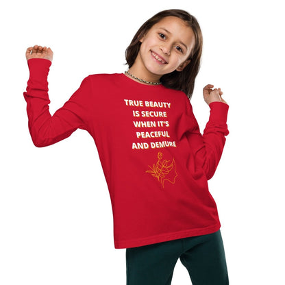 Fruit Bearers True Beauty Girl's Long Sleeve T-Shirt | T-Shirts | 22