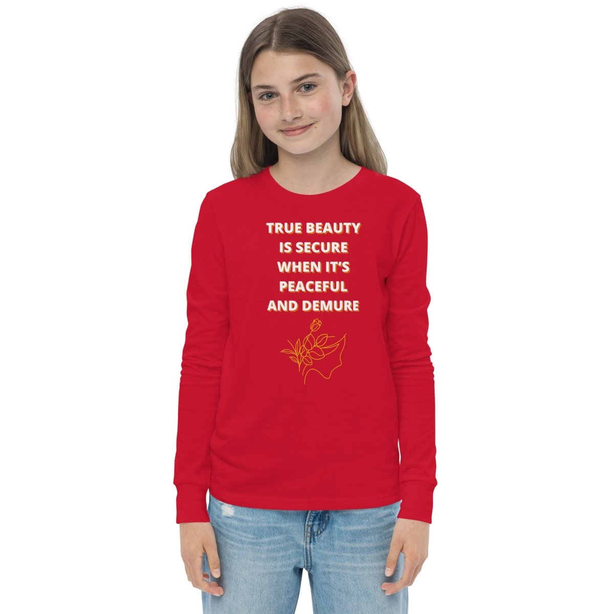 Fruit Bearers True Beauty Girl's Long Sleeve T-Shirt | T-Shirts | 13