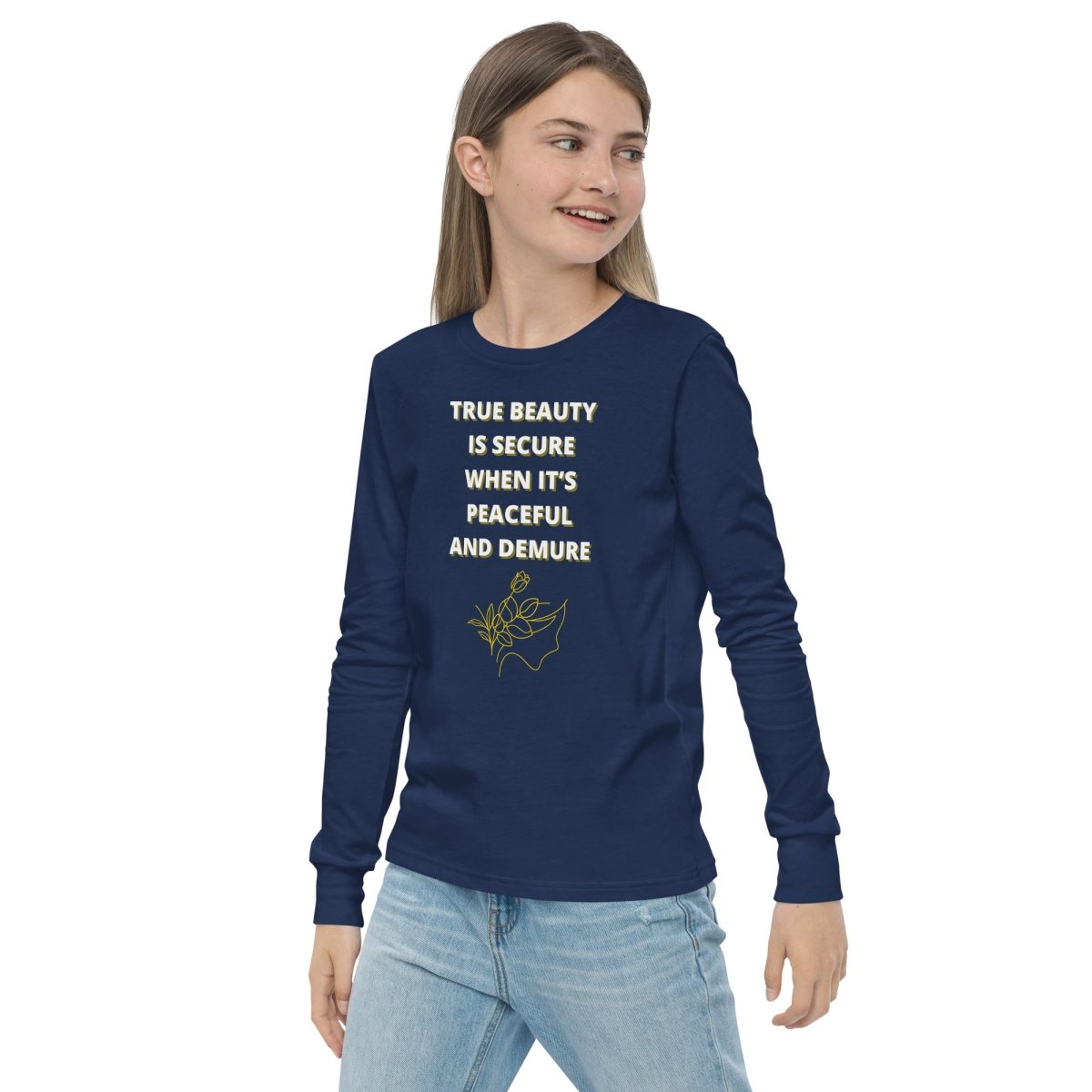 Fruit Bearers True Beauty Girl's Long Sleeve T-Shirt | T-Shirts | 11