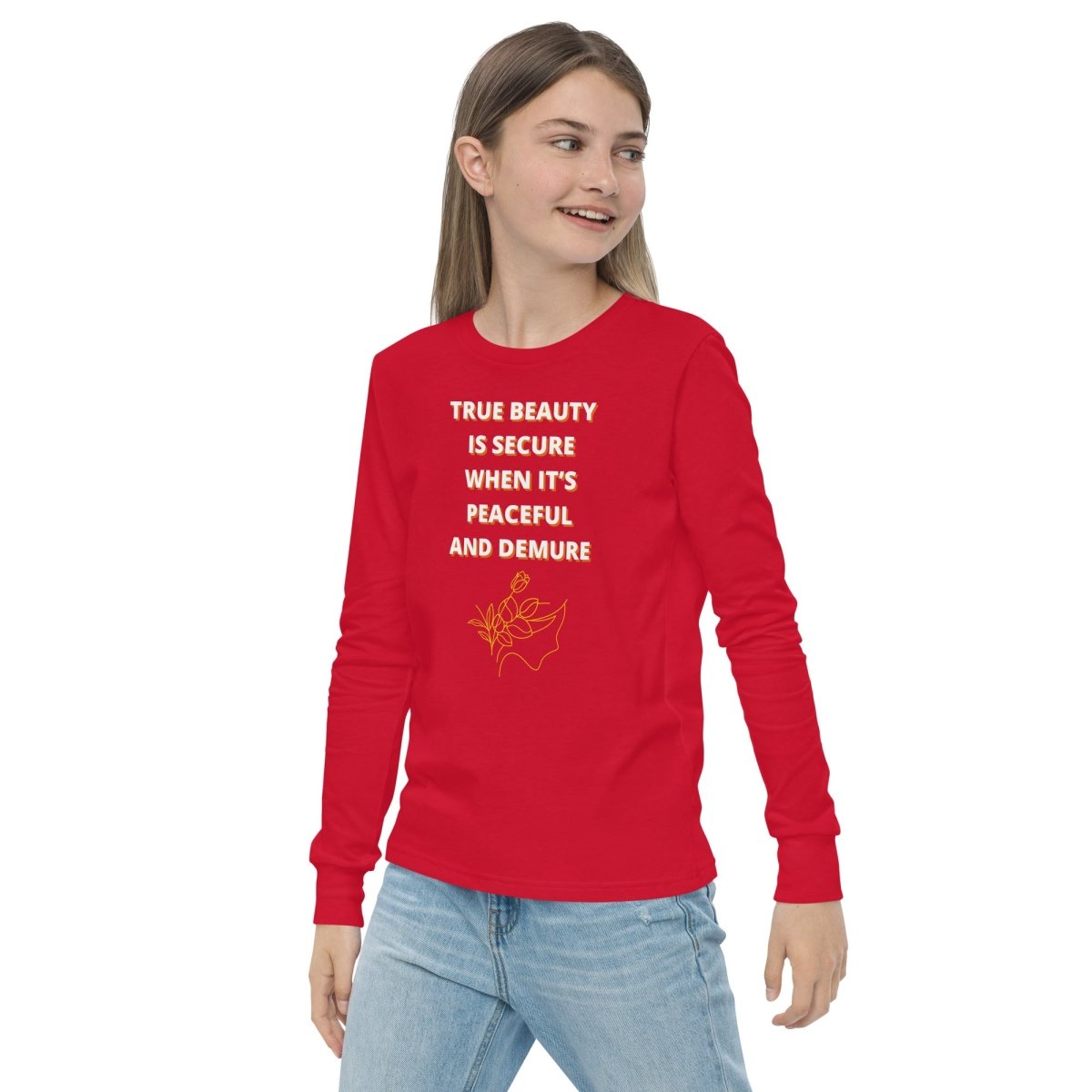 Fruit Bearers True Beauty Girl's Long Sleeve T-Shirt | T-Shirts | 17