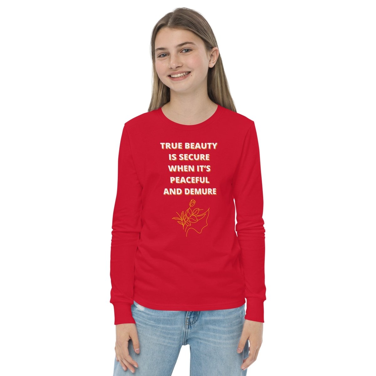 Fruit Bearers True Beauty Girl's Long Sleeve T-Shirt | T-Shirts | 14