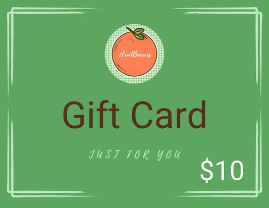 Gift Cards - $10.00 - Gift Cards green gift card