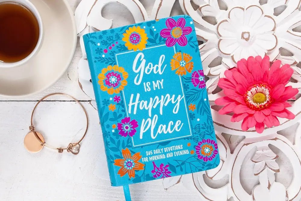 God Is My Happy Place Morning & Evening Devotional - Devotionals