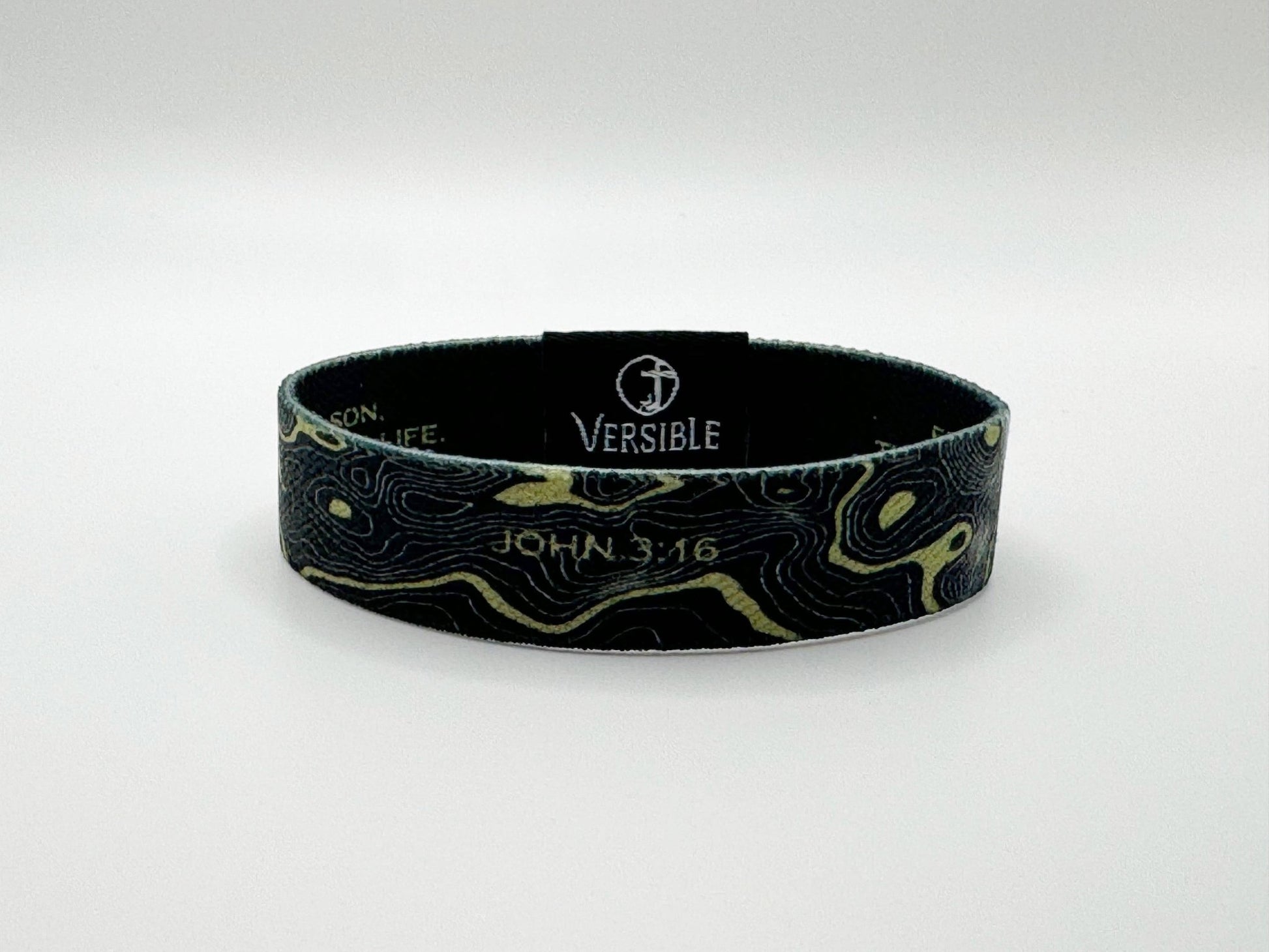 Gold Vein - John 3:16 Wristband | 2FruitBearers