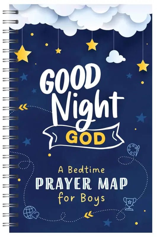 Good Night God: A Bedtime Prayer Map for Boys - Journals good night god bedtime prayer