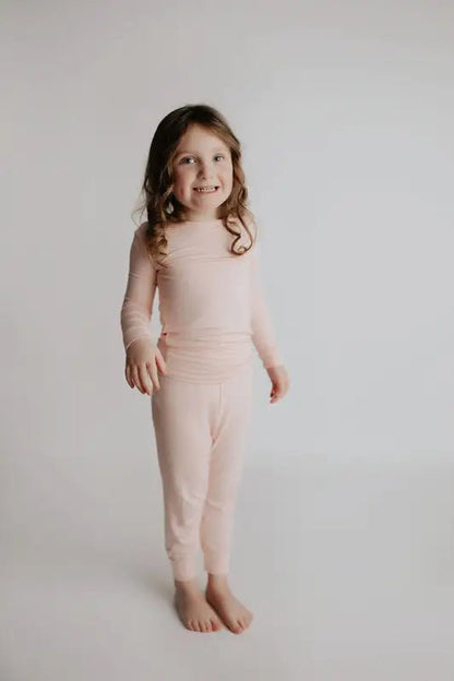 Heavenly Pink Kids Pajamas by Three Little Tots - Baby Pajamas