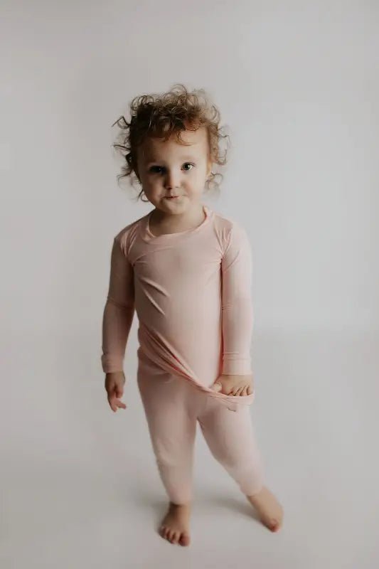 Heavenly Pink Kids Pajamas by Three Little Tots - Baby Pajamas