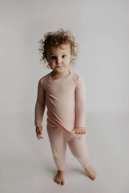 Heavenly Pink Kids Pajamas by Three Little Tots - Baby Pajamas