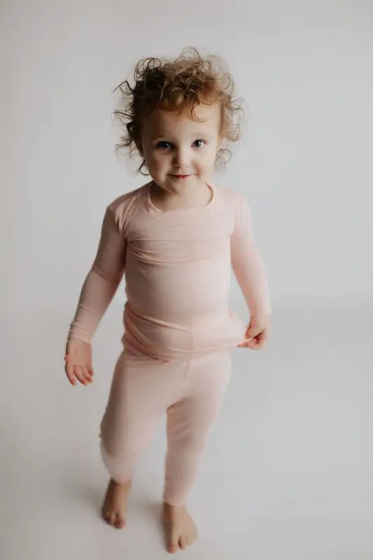 Heavenly Pink Kids Pajamas by Three Little Tots - Baby Pajamas
