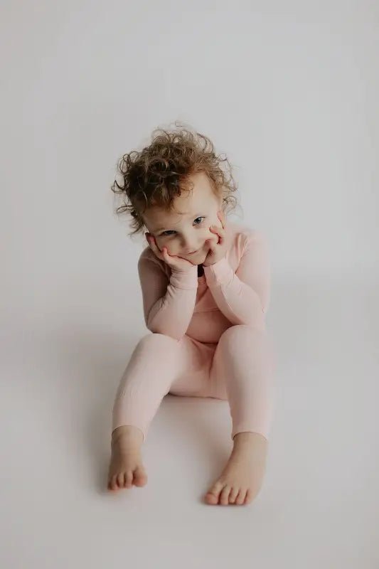 Heavenly Pink Kids Pajamas by Three Little Tots - Baby Pajamas