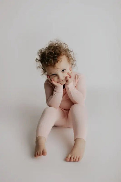 Heavenly Pink Kids Pajamas by Three Little Tots - Baby Pajamas