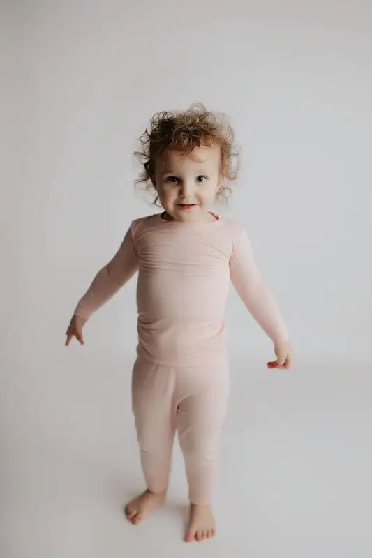 Heavenly Pink Kids Pajamas by Three Little Tots - Baby Pajamas