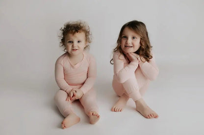 Heavenly Pink Kids Pajamas by Three Little Tots - Baby Pajamas
