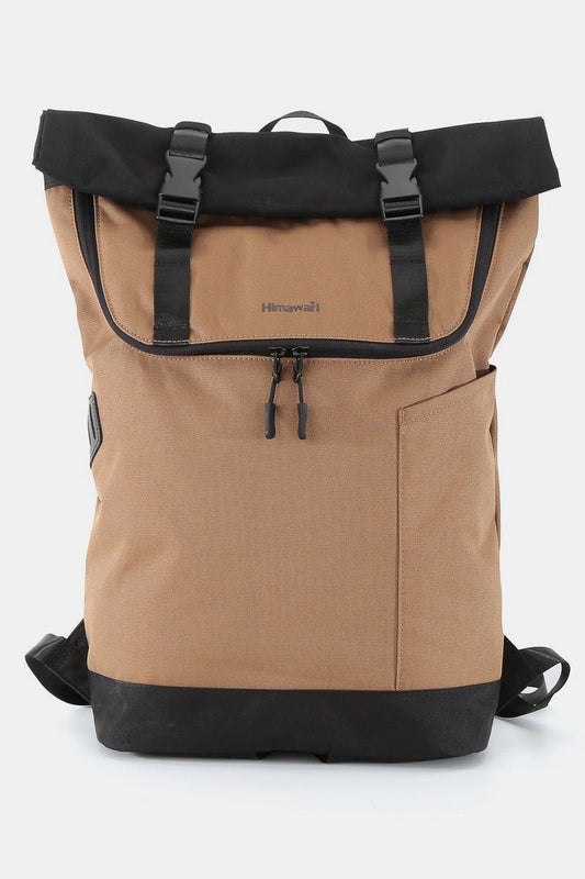 Himawari Contrast Waterproof Canvas Backpack Bag | Purses | 1