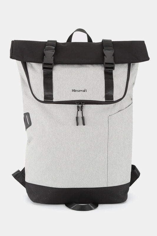 Himawari Contrast Waterproof Canvas Backpack Bag | Purses | 2