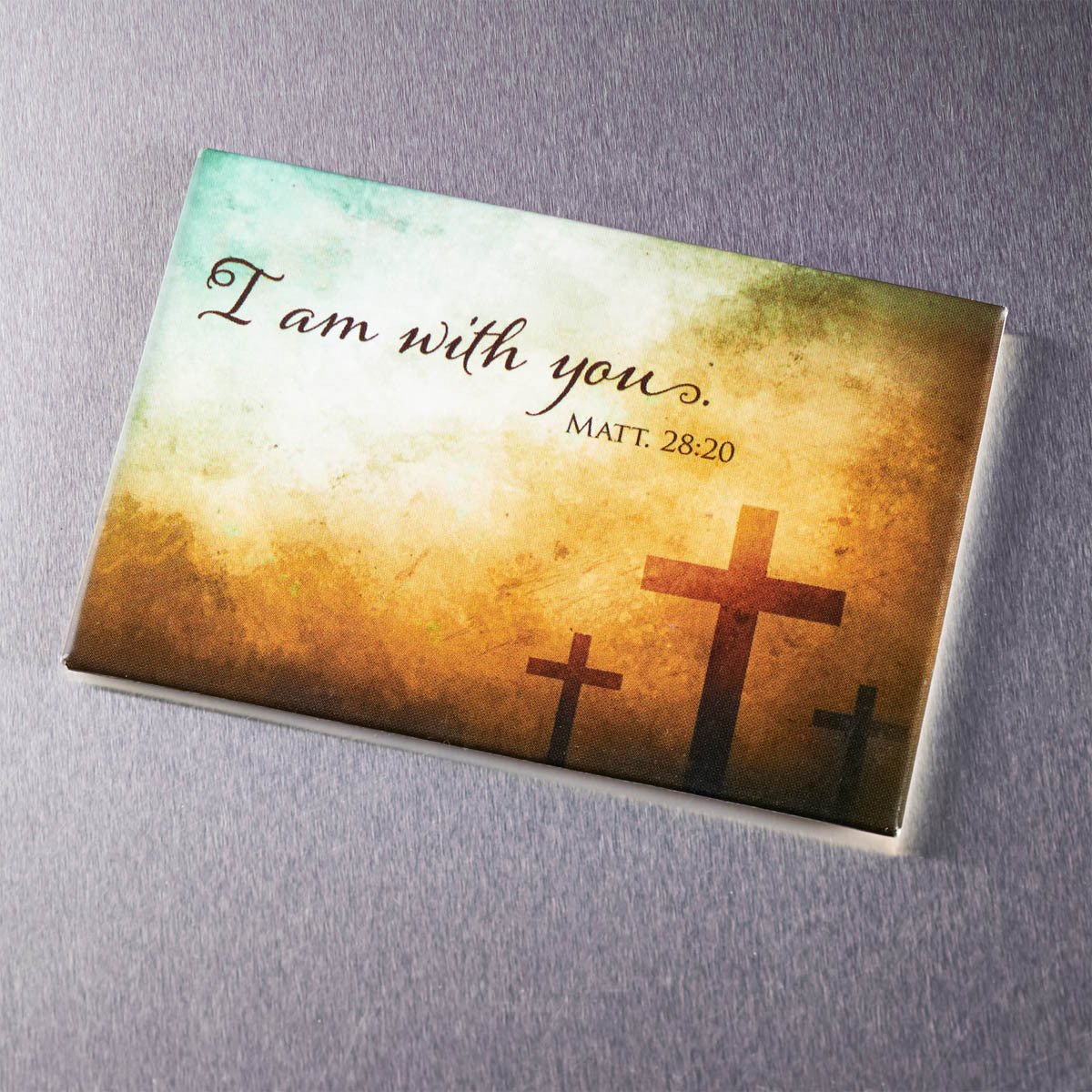 I Am With You Magnet - Matthew 28:20 | Scripture Magnets | 3