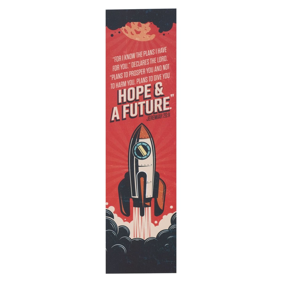 I Know The Plans Red Rocket Sunday School/Teacher Bookmark Set - Jeremiah 29:11 | Bookmarks | 1