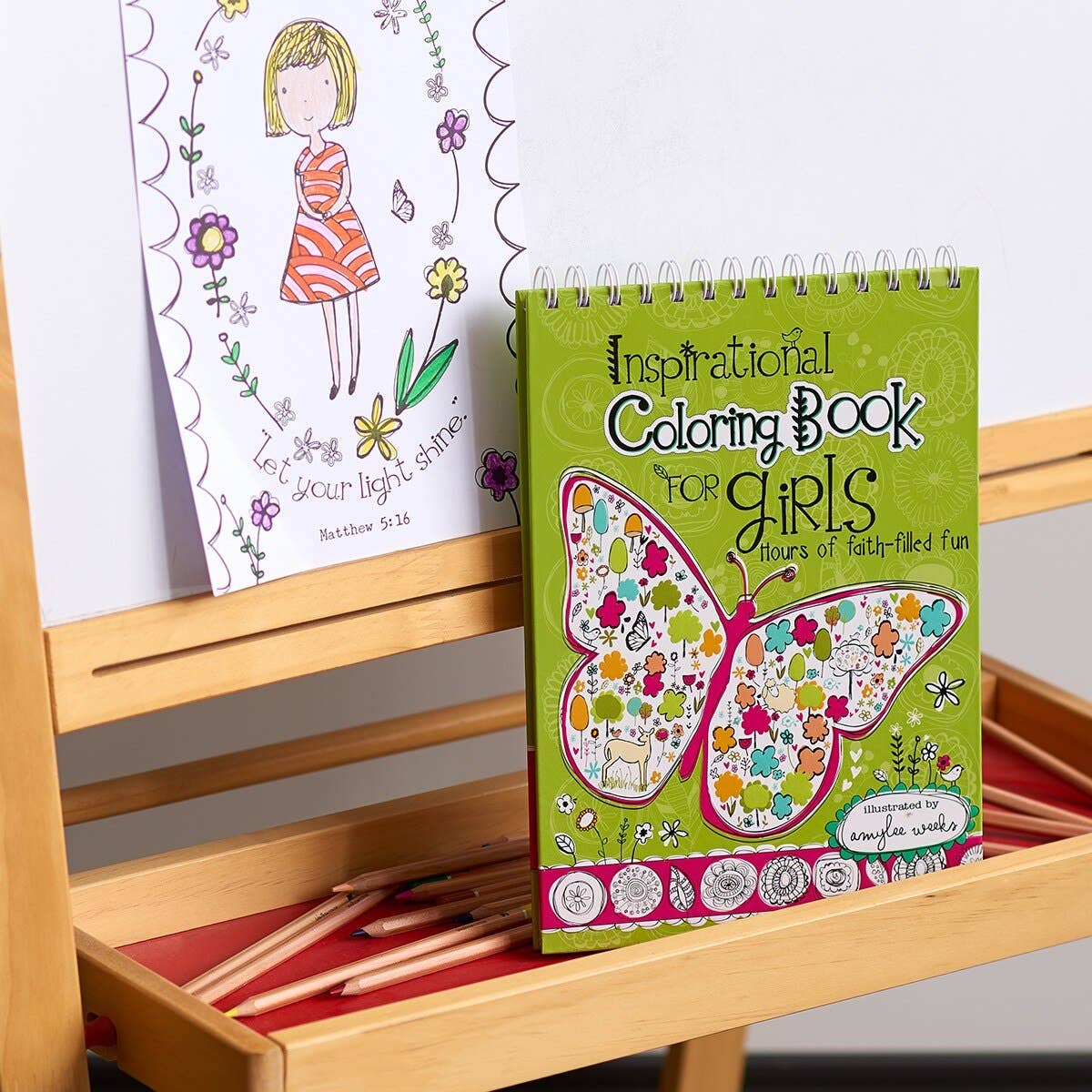 Inspirational Coloring Book For Girls | Coloring Books | 5