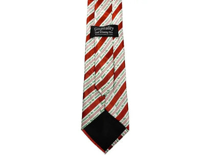 Jesus Is Reason - Candy Cane Polyester Tie - Neckties
