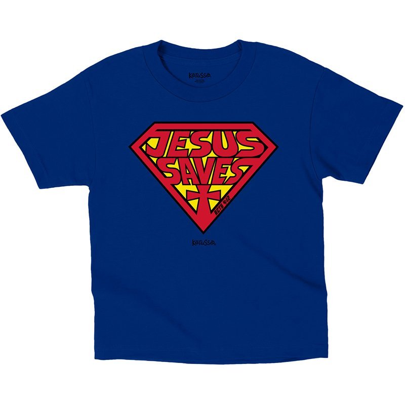 Kerusso Kids T-Shirt Jesus Saves | Boys T-Shirts | 2