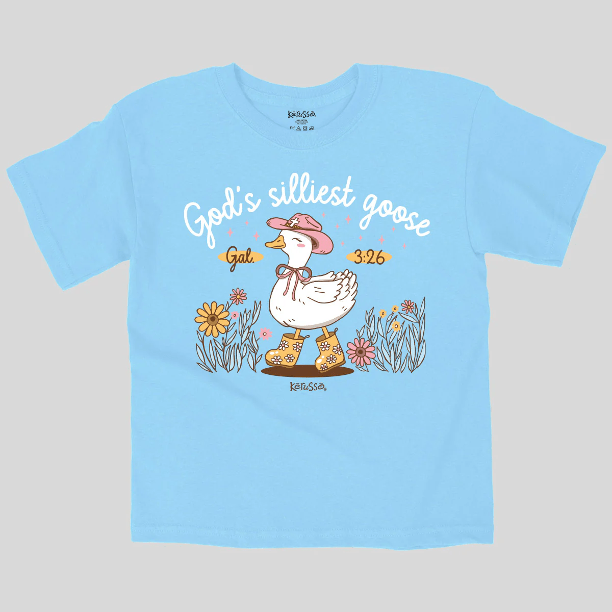 Kerusso Kids T-Shirt Silly Goose | Girl's T-Shirts | 2