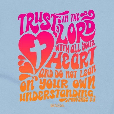Kerusso Kids T-Shirt Trust In The Lord | Girl's T-Shirts | 3