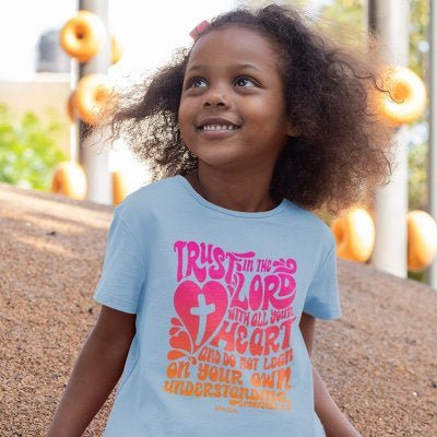 Kerusso Kids T-Shirt Trust In The Lord | Girl's T-Shirts | 1