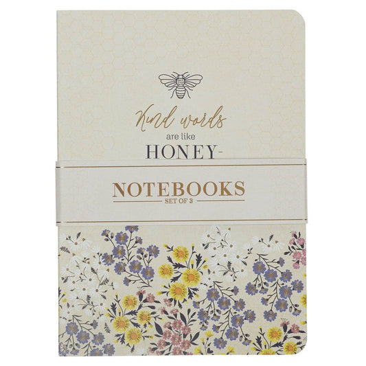 Kind Words Are Like Honey Notebook Set – Proverbs 16:24 | Notebooks | 1