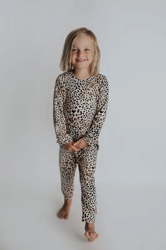 Leopard Jammies by Three Little Tots - Baby Pajamas