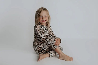 Leopard Jammies by Three Little Tots - Baby Pajamas