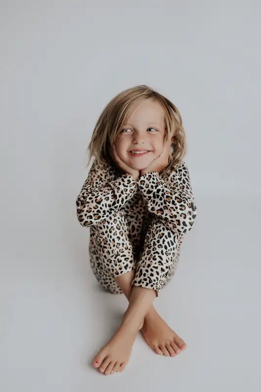 Leopard Jammies by Three Little Tots - Baby Pajamas