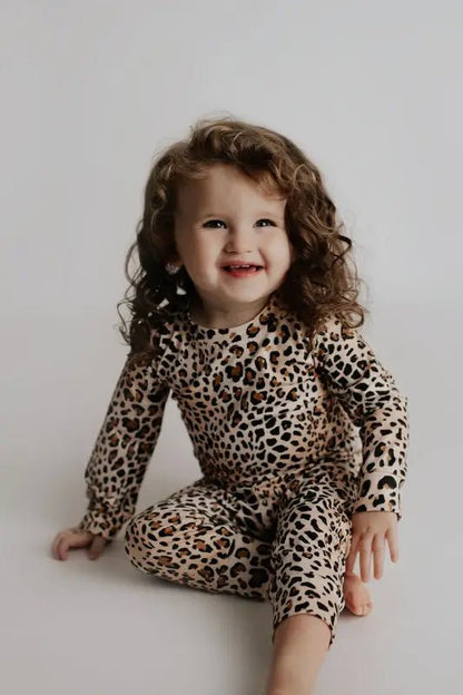 Leopard Jammies by Three Little Tots - Baby Pajamas