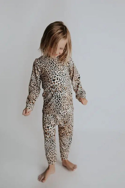 Leopard Jammies by Three Little Tots - Baby Pajamas