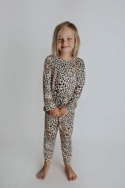 Leopard Jammies by Three Little Tots - Baby Pajamas