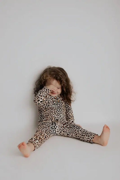 Leopard Jammies by Three Little Tots - Baby Pajamas