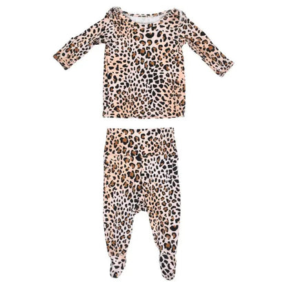 Leopard Jammies by Three Little Tots - Baby Pajamas