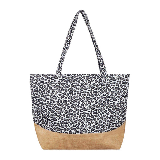 Leopard Tote Bag - Black | Totes | 2