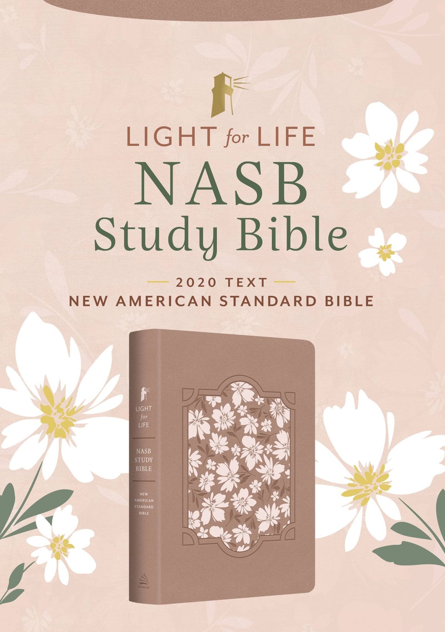 Light for Life NASB Study Bible - Blush Bouquet | 2FruitBearers