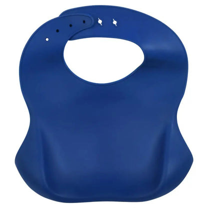 Lion Silicone Bib with Crumb Catcher by Three Little Tots - Baby Bibs