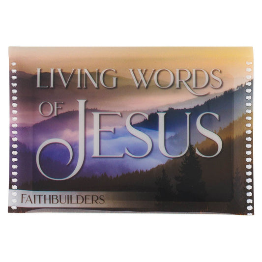 Living Words of Jesus FaithBuilders Set | Scripture Cards | 1